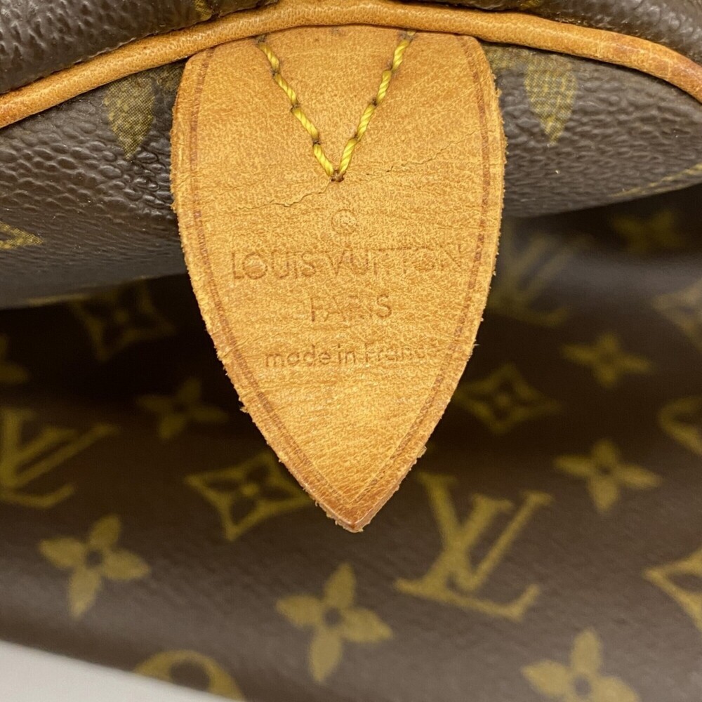 LOUIS VUITTON Brown Monogram Keepall 55 Boston Bag - Picture 5 of 13